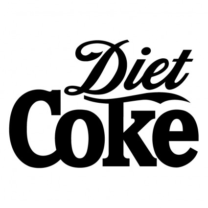 Diet coke Illustration vector Diet coke Illustration vector
