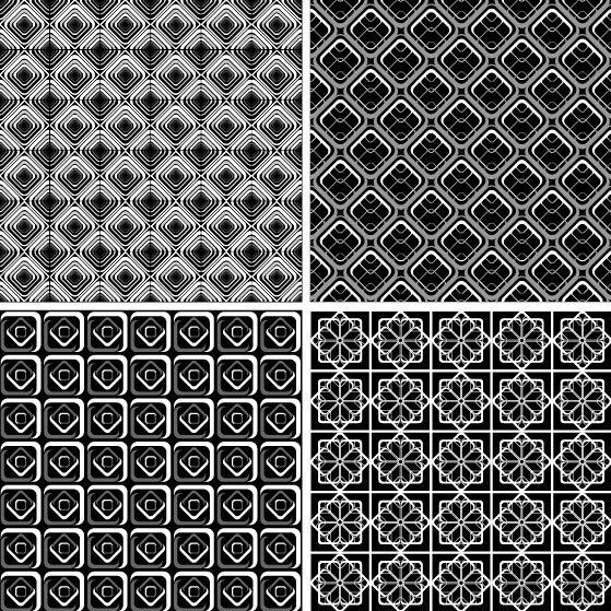 Floral Decorative pattern art elements vector 02
