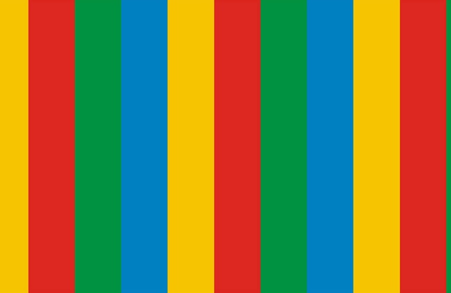 Color Striped background vector