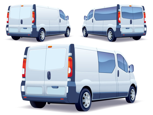 Car body Advertising elements vector 02