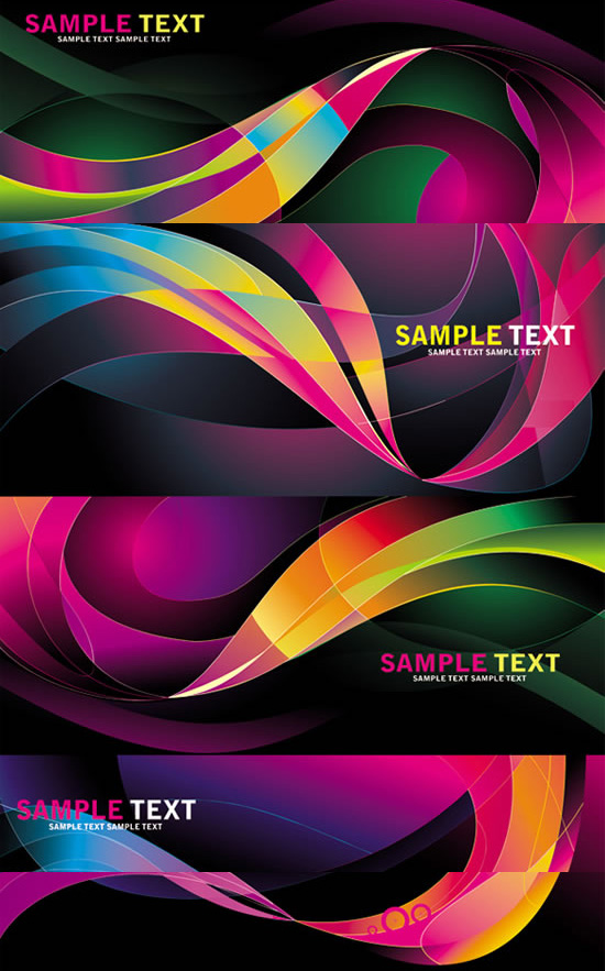 Color stripe background