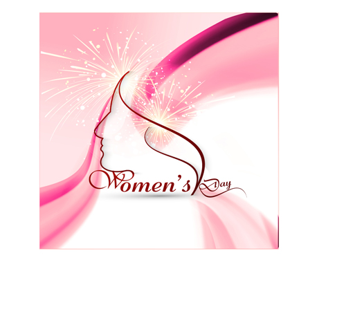 8 March international women day design vector graphics 04