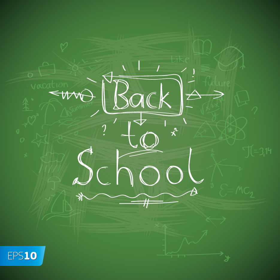 Back to school Creative background 01