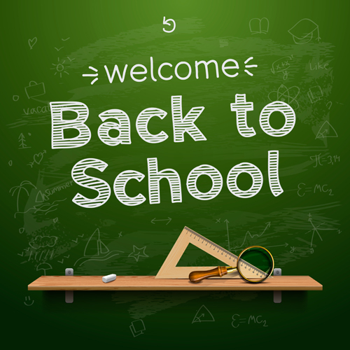 Back to school Creative background 04
