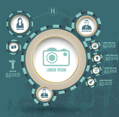 Business Infographic creative design 1984