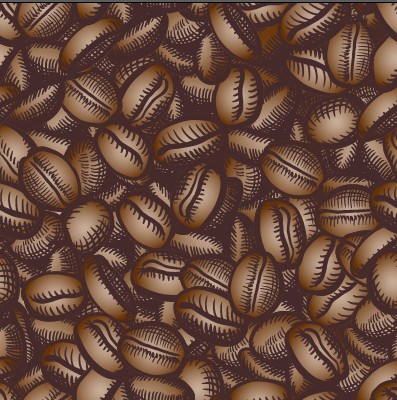 pattern vector pattern coffee beans coffee 
