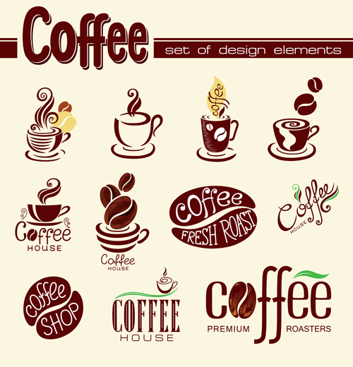 logo elements element coffee 