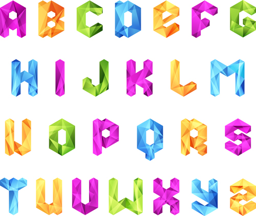 different crystal alphabet 