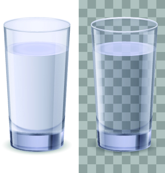 vector illustration glass 