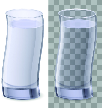Glass vector Illustration 04