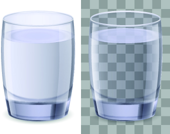 Glass vector Illustration 05