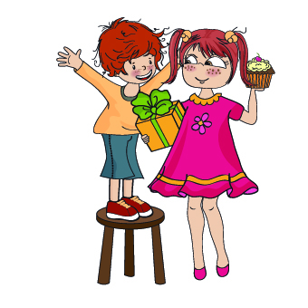 Happy Child vector 03