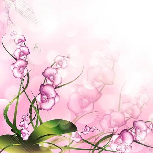 vector graphics Huge collection flower collection beautiful 