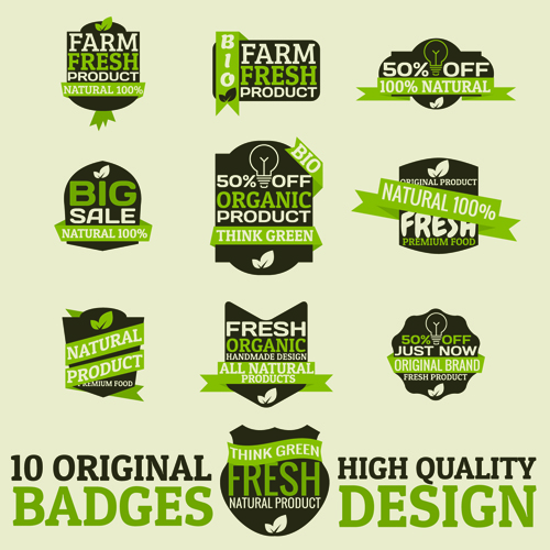original labels badges 