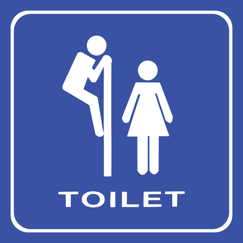 Vector toilet sign man and woman design 06 Vector toilet sign man and woman design 06