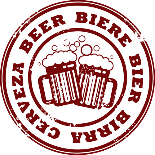 Different Beer elements covers for label and background 03