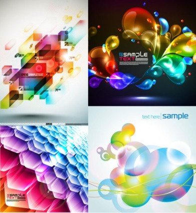 Abstract with geometric shapes background vector Abstract with geometric shapes background vector