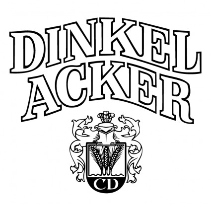 Logo dinkel acker vector design