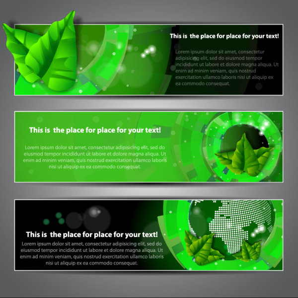 Brilliant banner  Stickers 03 vector
