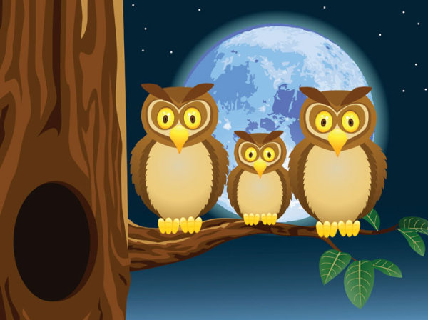 Cartoon animal 01 vector
