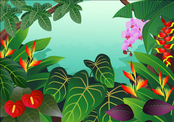 Cartoon plant 02 vector