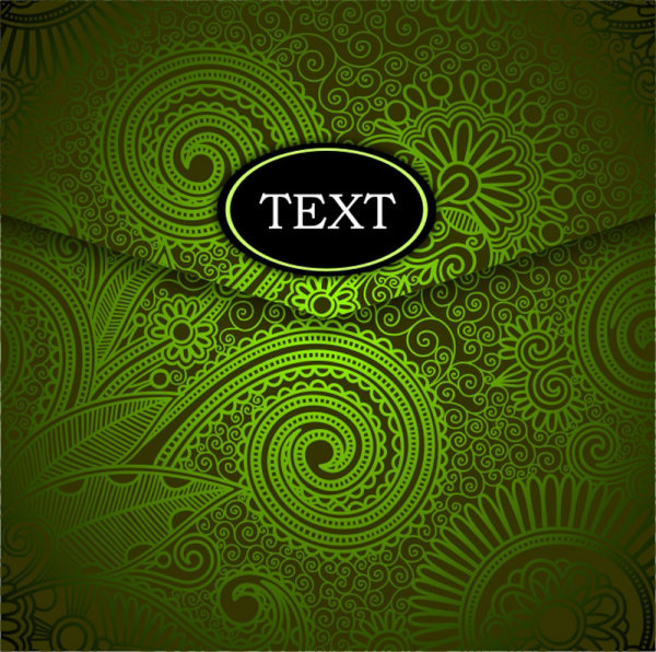 Brilliant Floral Pattern background vector 03