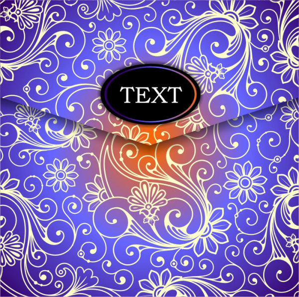 Brilliant Floral Pattern background vector 04