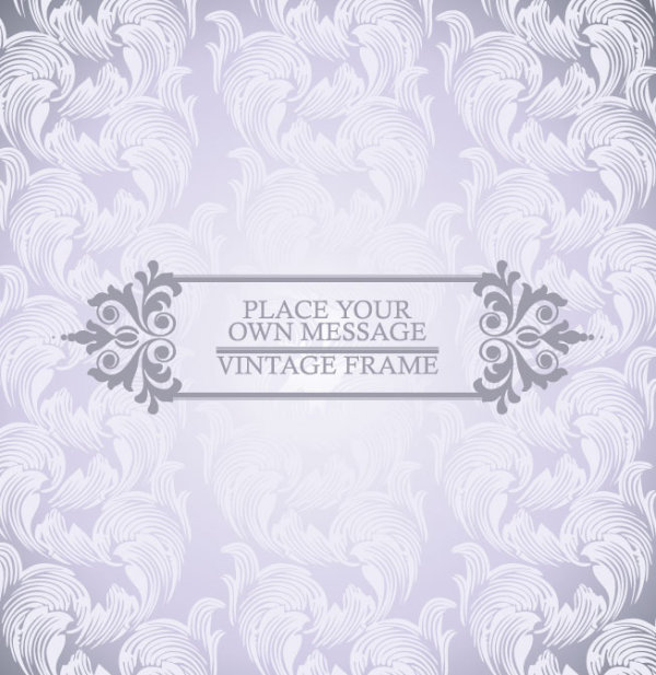 Floral  pattern Template 03 Vector