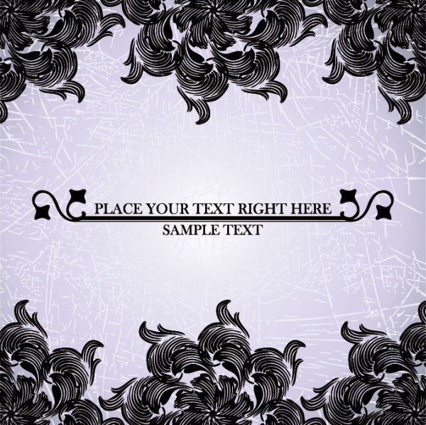 Floral  pattern Template 04 Vector