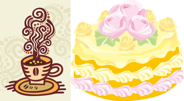 Coffee and cake