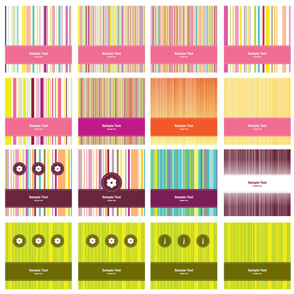 fashion line backgrounds Vector Graphic
