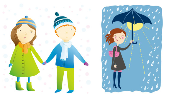 Cartoon People illustration vector