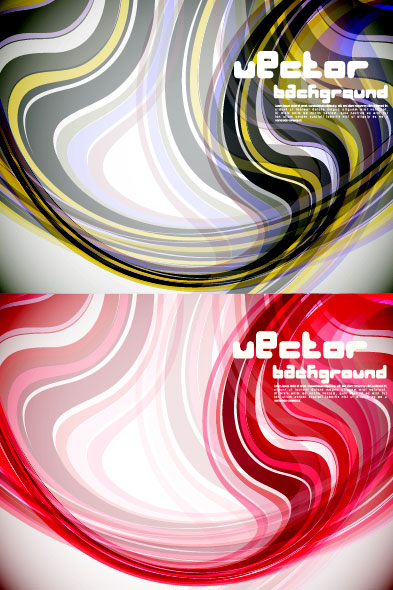 dynamic lines background vector material