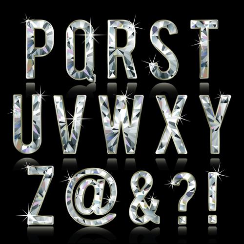 Funny alphabets creative design vector 05