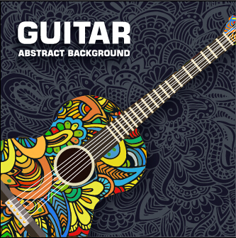 guitar abstract background abstract 