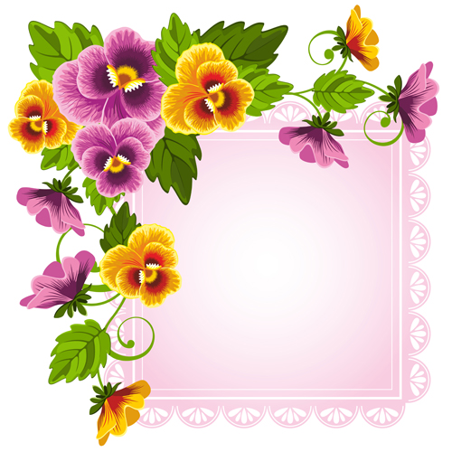 pink paper flower beautiful background 