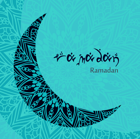 Eid ornament floral art background vector 04 Eid ornament floral art background vector 04