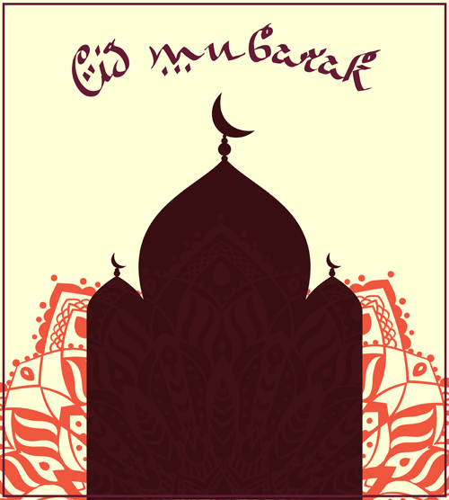 Eid ornament floral art background vector 10 Eid ornament floral art background vector 10