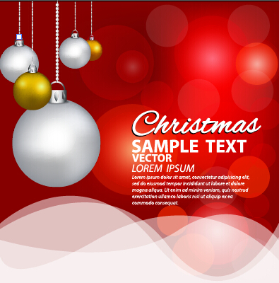 Halation red 2015 christmas background art 01