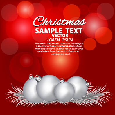 Halation red 2015 christmas background art 02