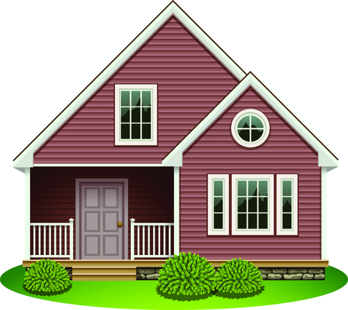 Creative of Houses design elements vector 01