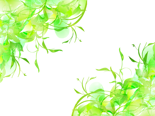 Natural green halation background art 05