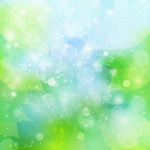 Natural green halation background art 12
