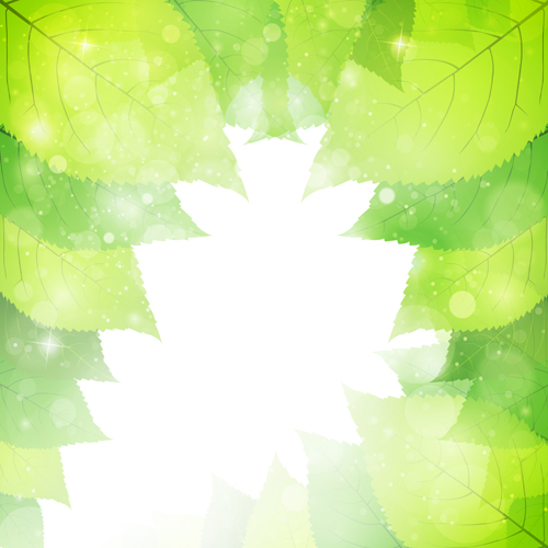 Natural green halation background art 13