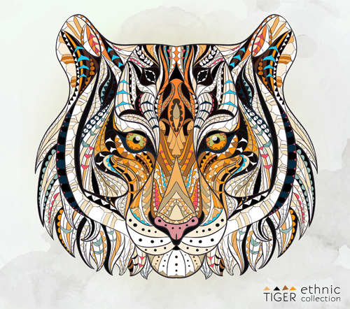tiger pattern ethnic 