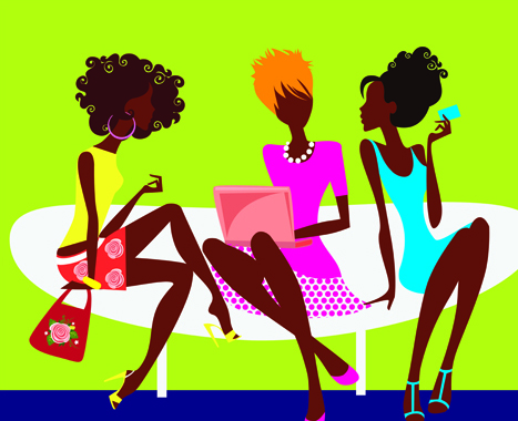 Stylish Youth design elements vector 02