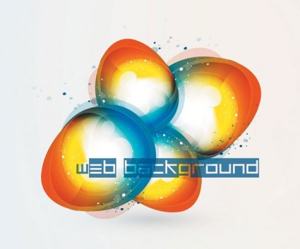 Brilliant web colorful background vector set 02 Brilliant web colorful background vector set 02