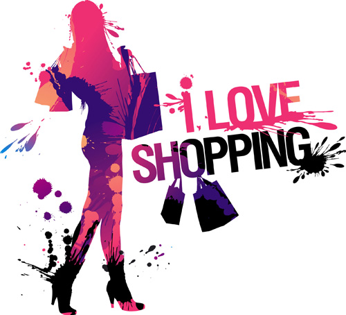 Set of Fashion Beautiful Girls vector 04