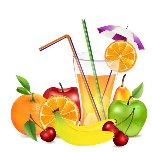 Juice design vector 02