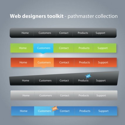 Web designers toolkit vector material 03 Web designers toolkit vector material 03